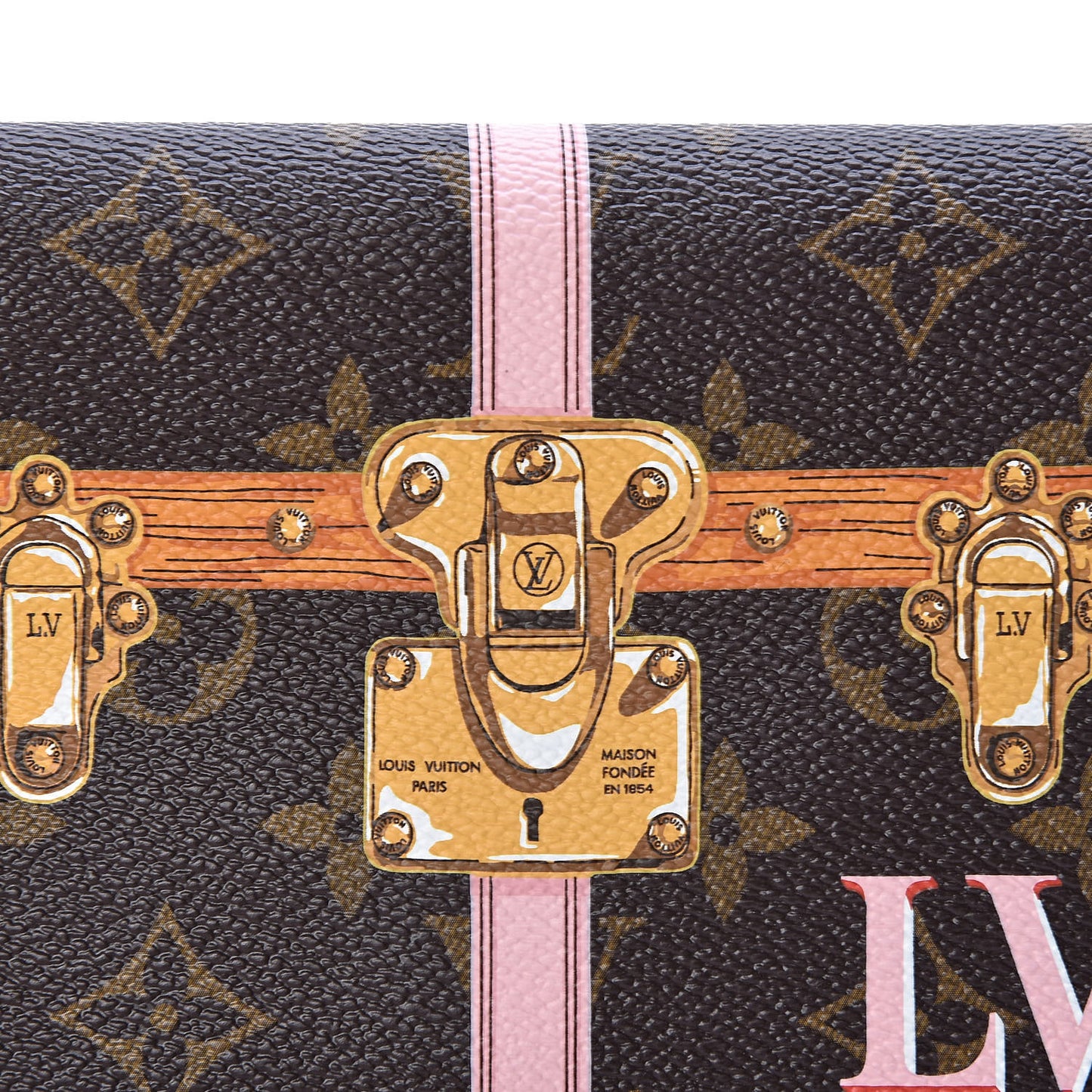 Monogram Summer Trunks Pochette Weekend