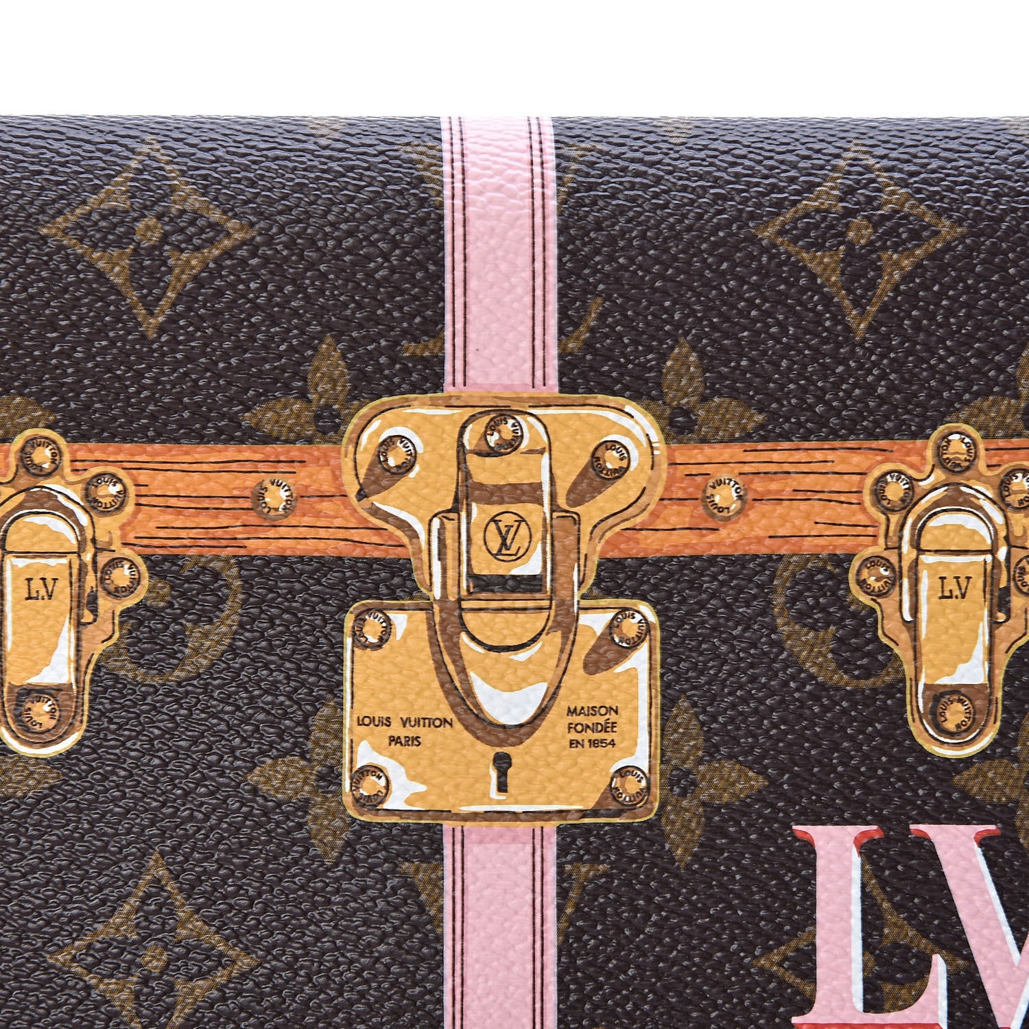 Louis Vuitton Monogram Summer Trunks Pochette Weekend 7 of 8