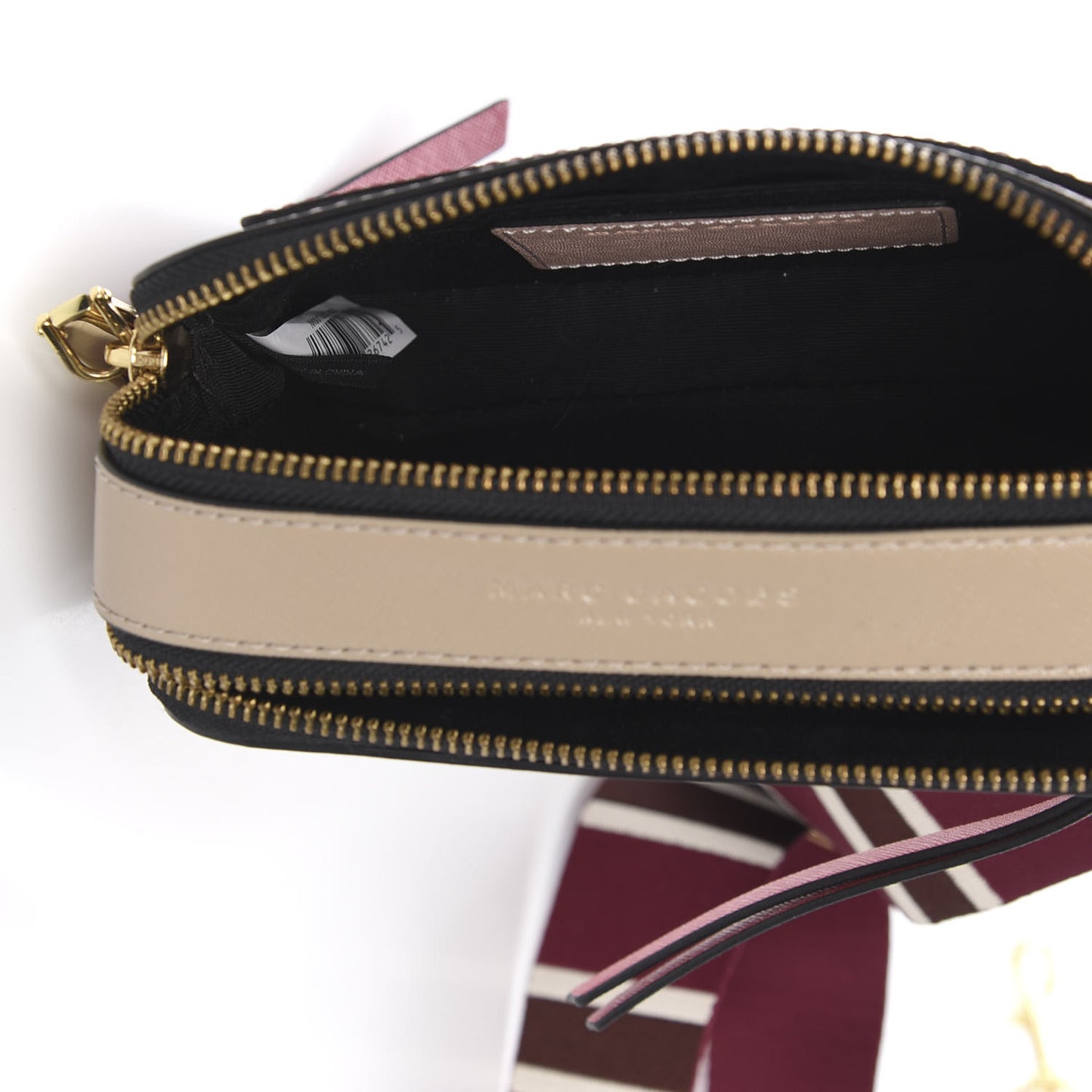Saffiano Small Snapshot Camera Bag Rose Multicolor