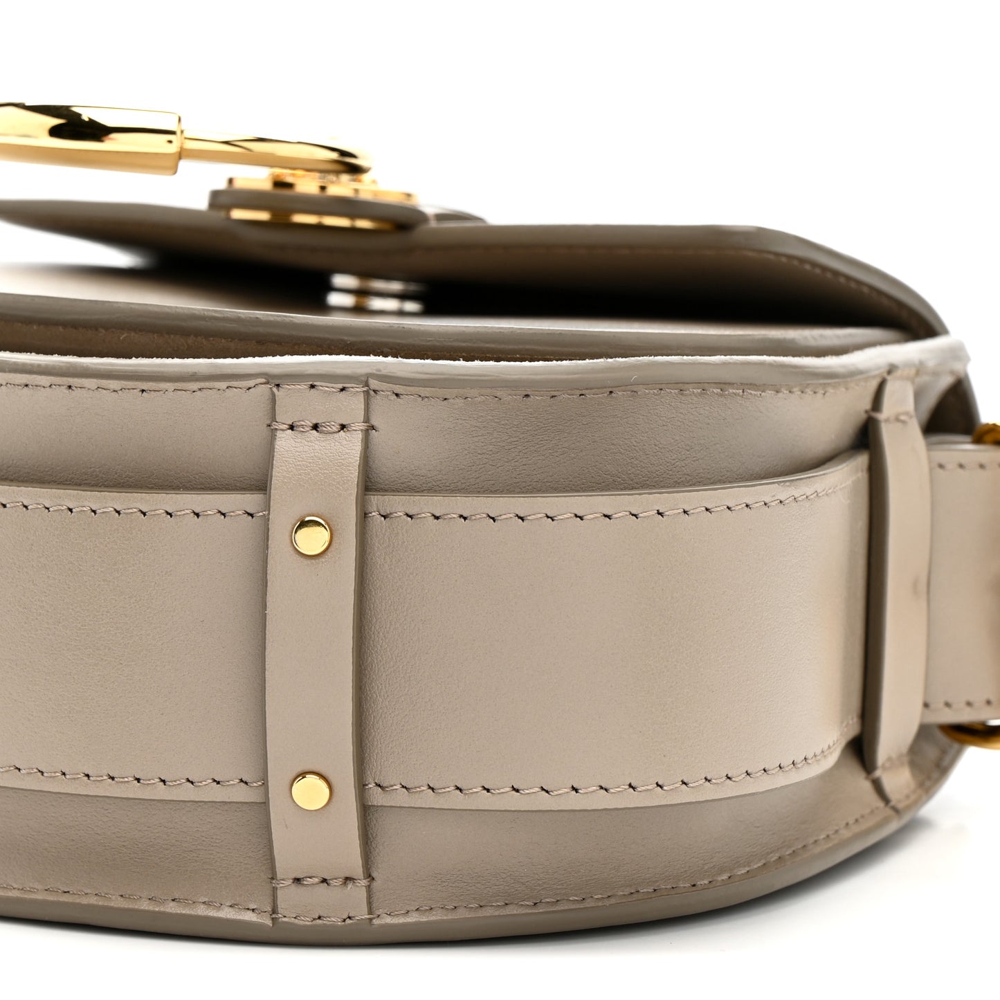 Calfskin Small Tess Bag Motty Grey