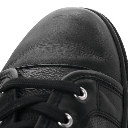 Louis Vuitton Calfskin Damier Graphite Sneakers 7.5 11 of 13