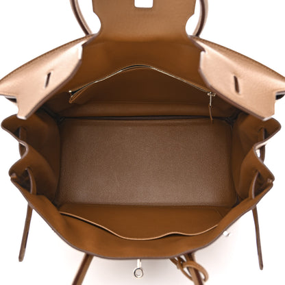 Hermes Taurillon Clemence Birkin 35 Alezan 5 of 10