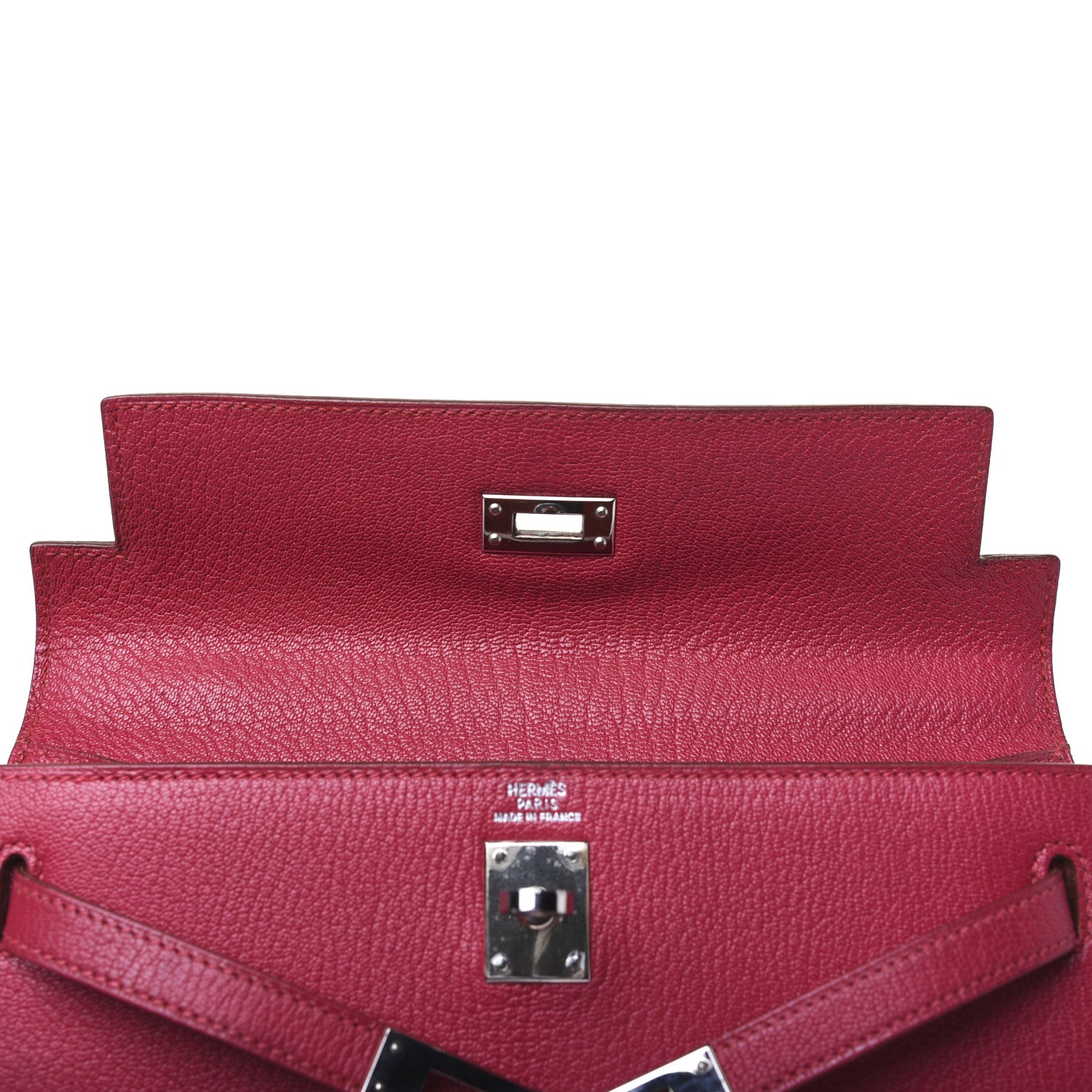 Hermes Chevre Kelly Sellier 25 Framboise 18 of 42