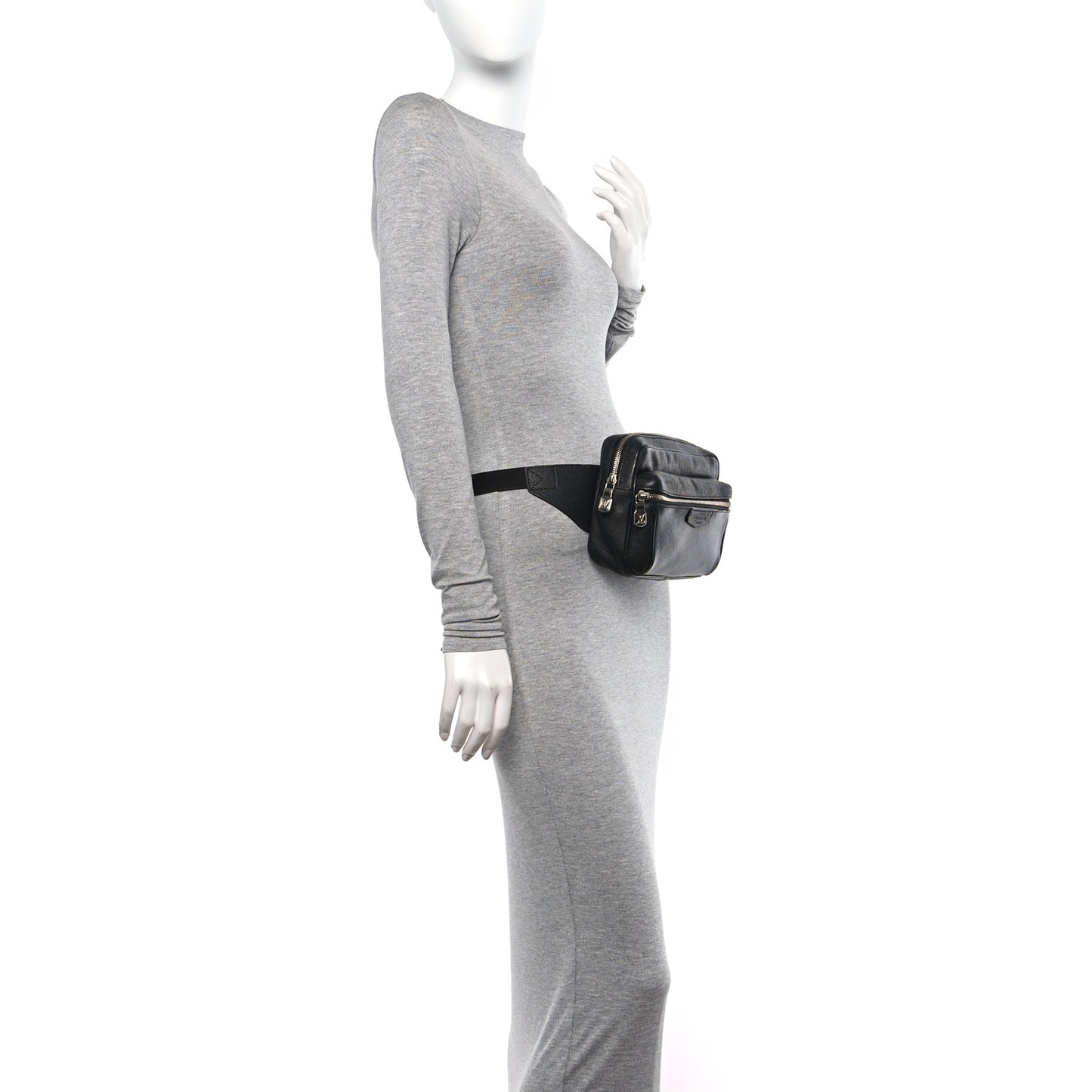 Taiga Monogram Eclipse Outdoor Bum Bag Black