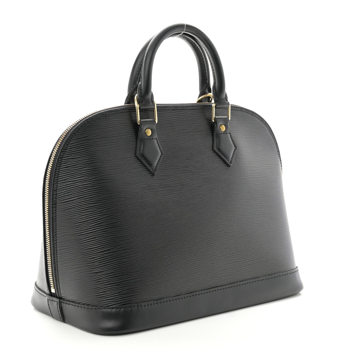 Louis Vuitton Epi Alma PM Black 3 of 10