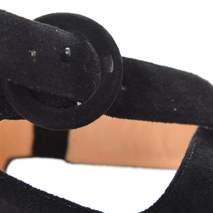 Christian Louboutin Veau Velours Miss Ellen 100 Pumps 36 Black 8 of 9