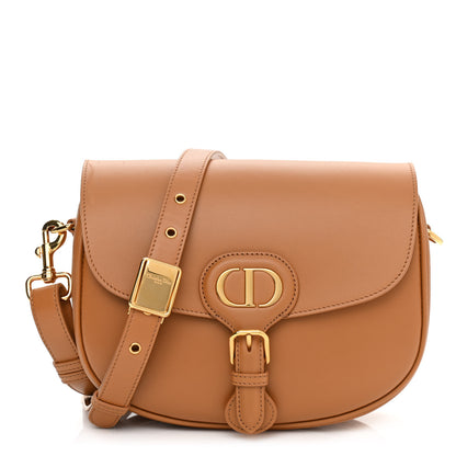 Christian Dior Box Calfskin Medium Bobby Flap Camel 1 of 9