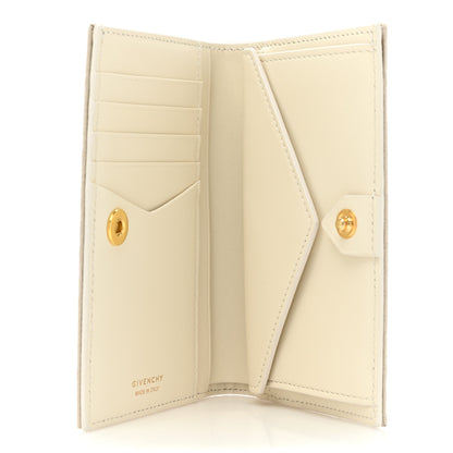 Givenchy Embroidered Canvas 4G Logo G-Cut Bi-Fold Wallet Natural Beige 5 of 11