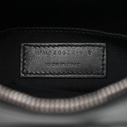 Saint Laurent Calfskin Matelasse Monogram Lou Camera Bag Black 7 of 10