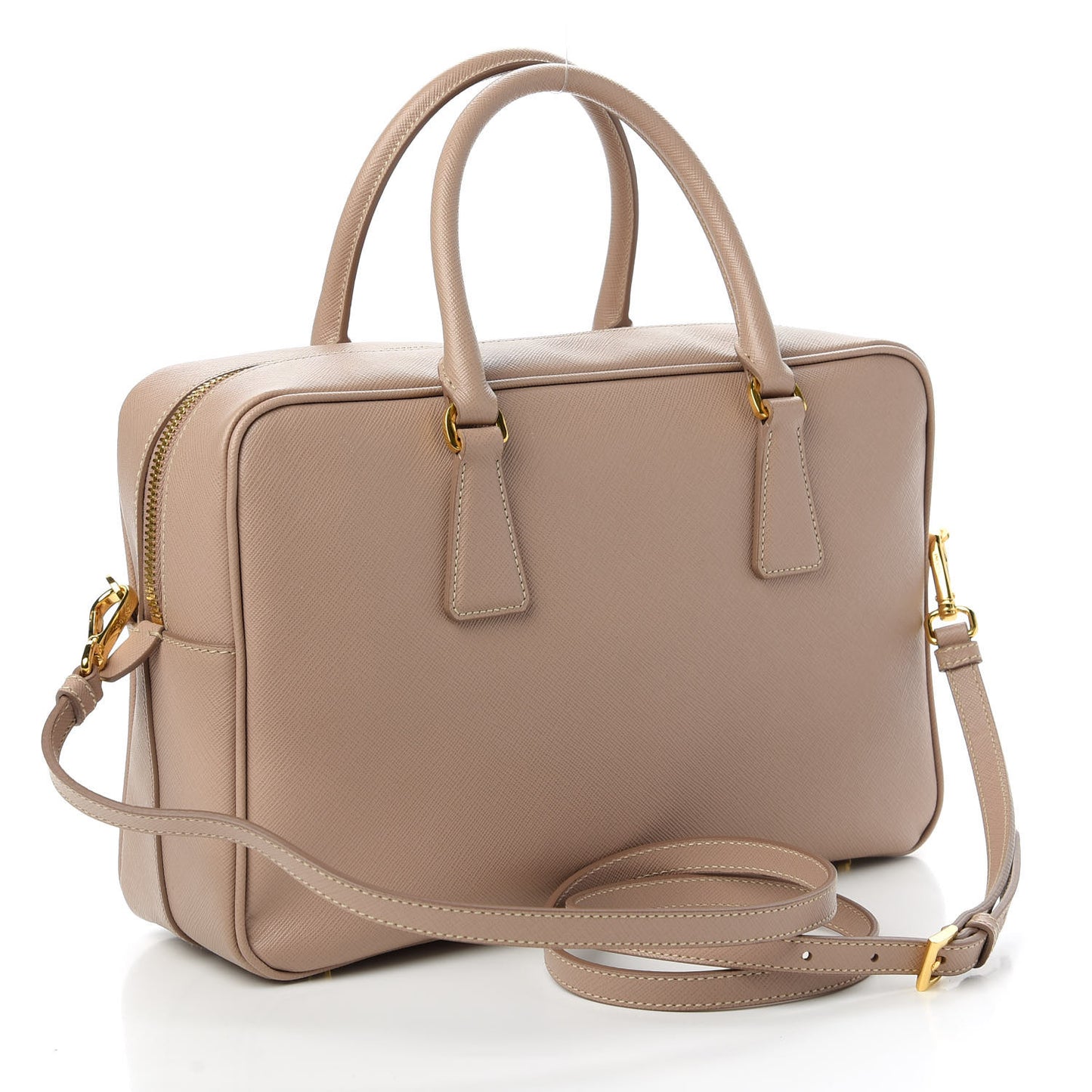 Saffiano Lux Bauletto Cammeo