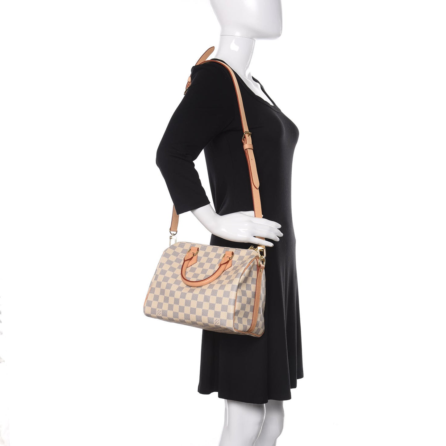 Damier Azur Speedy Bandouliere 25