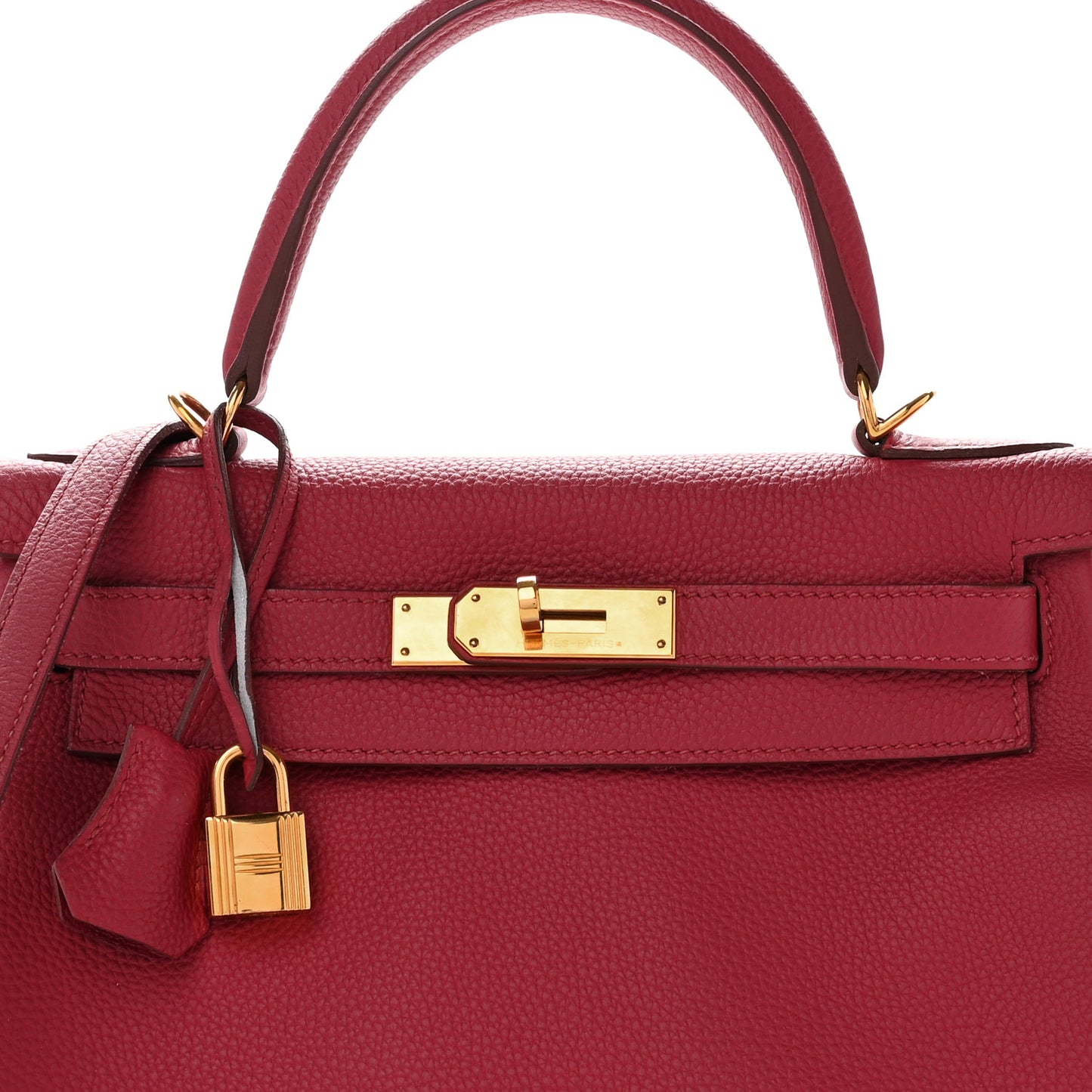 Togo Kelly Retourne 28 Rouge Grenat