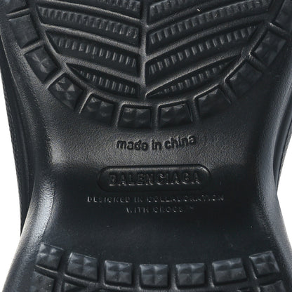 Balenciaga X CROCS Rubber Womens Rain Boots 37 Black 7 of 8
