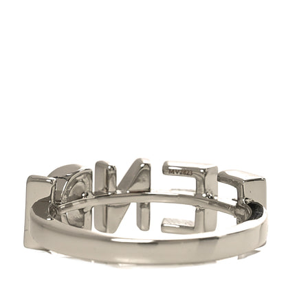Fendi Metal Fendi Ring M 62 10 Silver 3 of 4