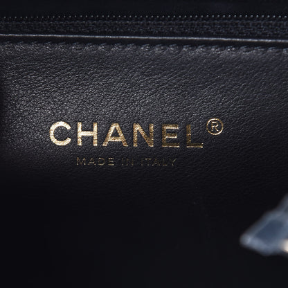 Chanel Caviar Quilted Medium CC Filigree Vanity Case Black 6 of 10