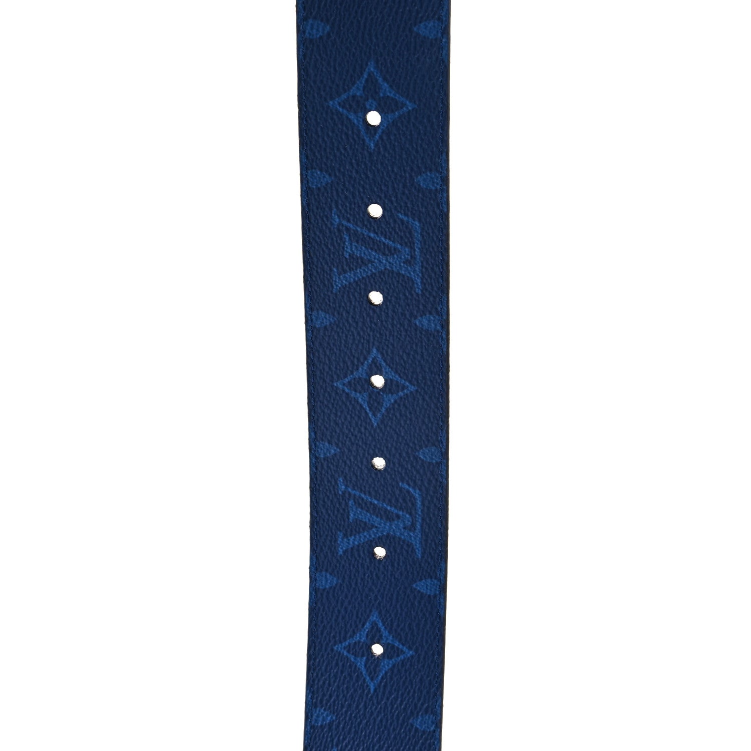 Louis Vuitton Monogram 40mm Reverso Belt 100 40 Pacific Blue 9 of 10