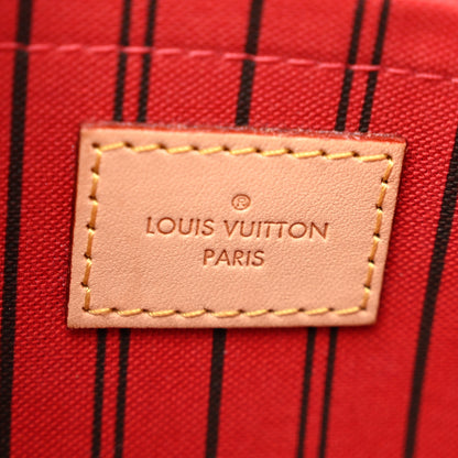 Louis Vuitton Monogram Neverfull MM GM Pochette Cherry 6 of 11