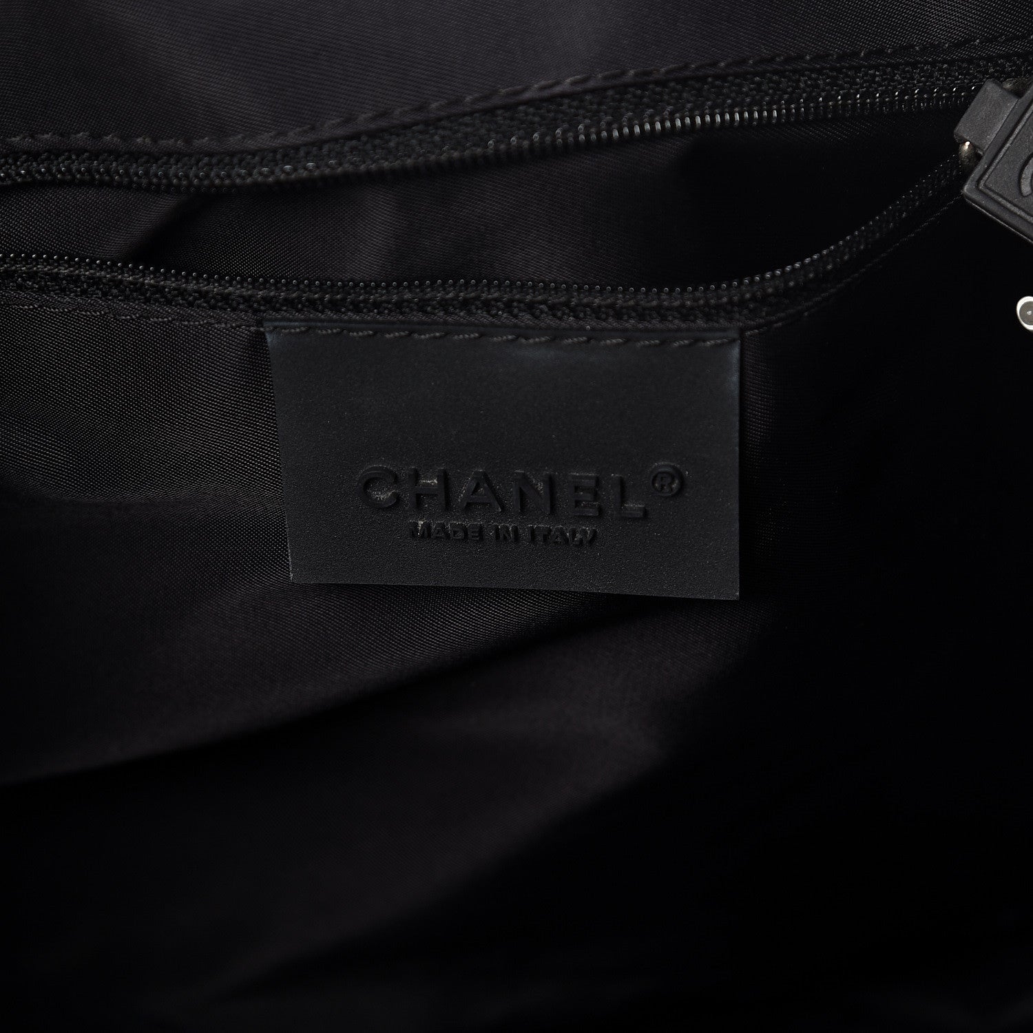 Chanel Nylon Quilted Sport Shoulder Bag Navy 6 of 9