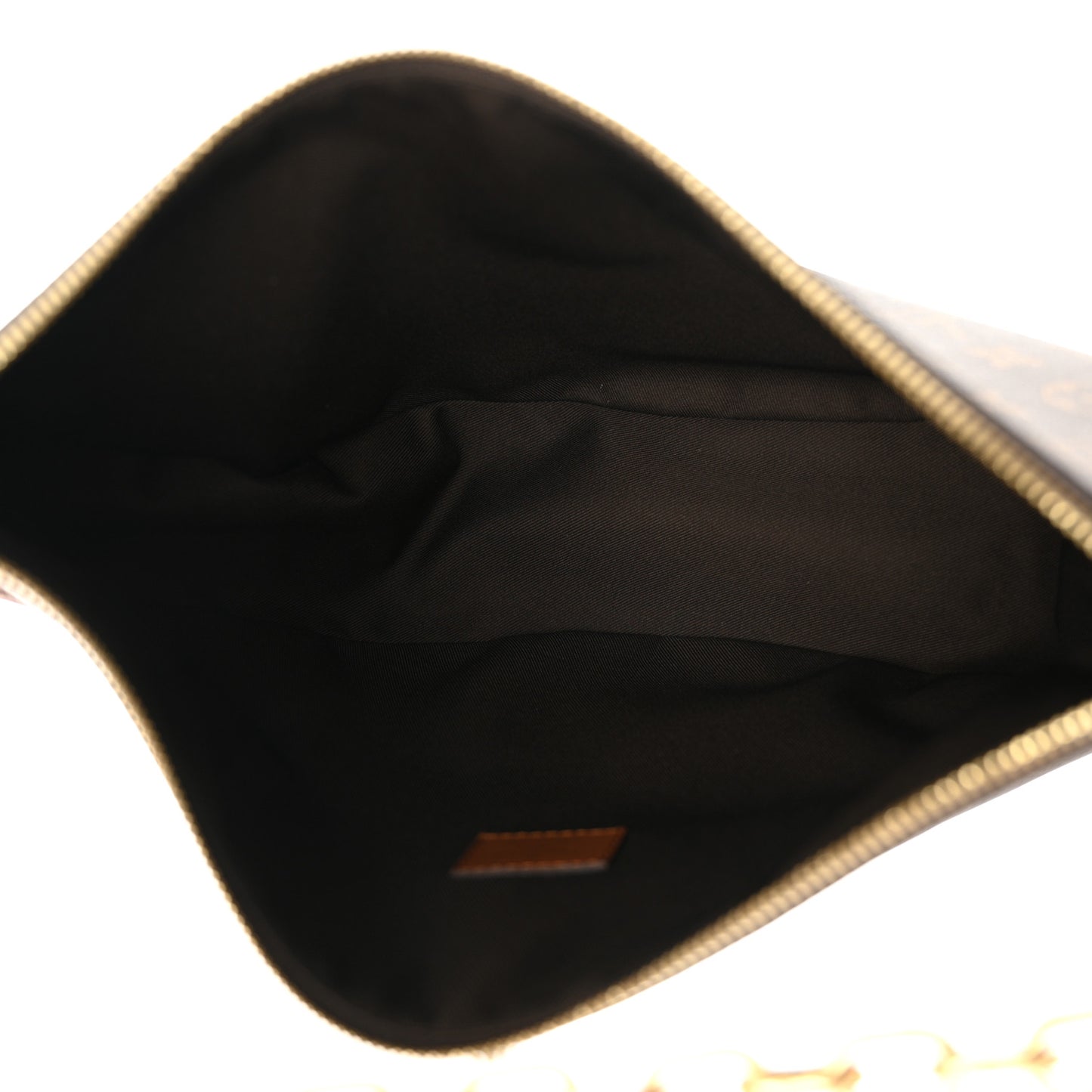 Reverse Monogram Loop Hobo