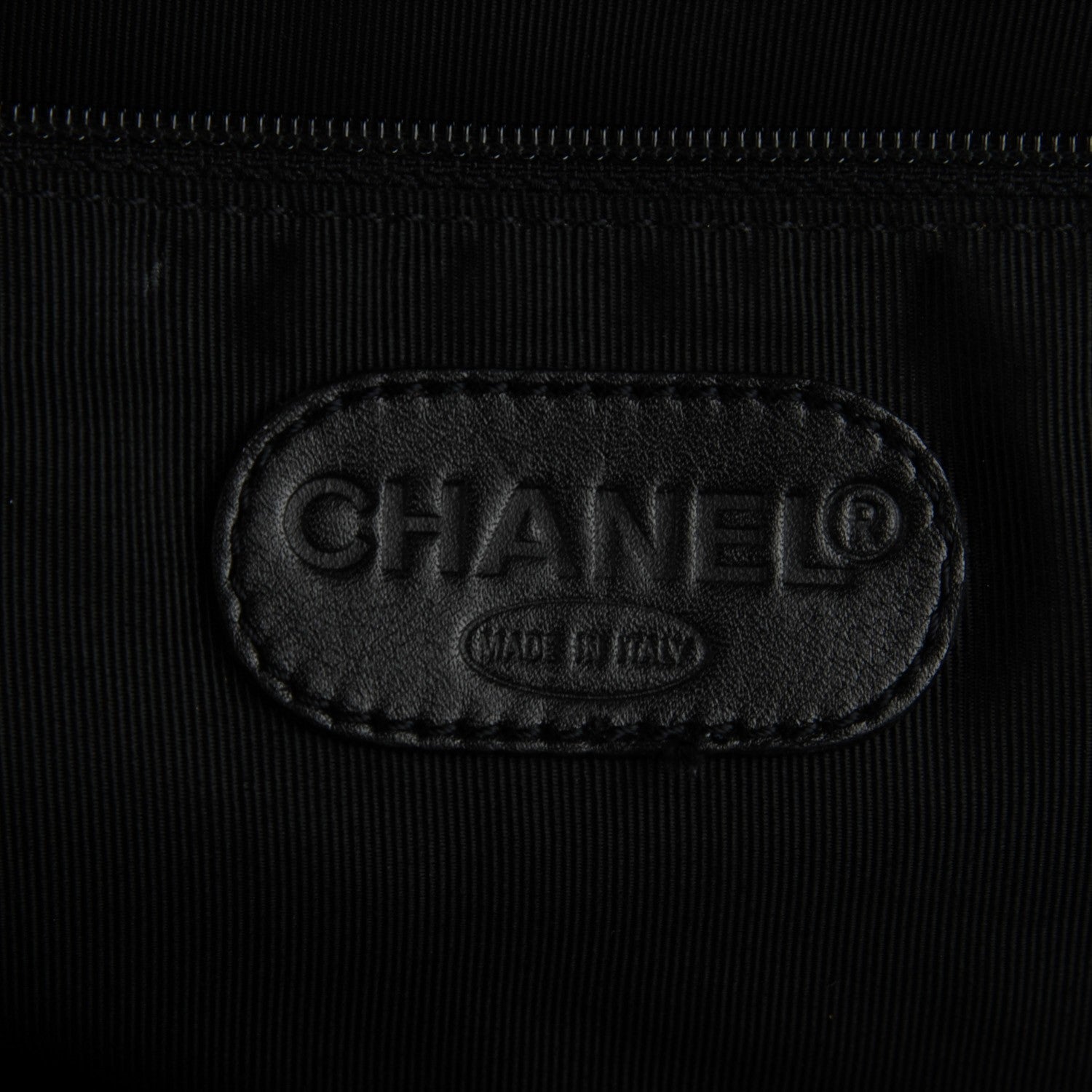 Chanel Leather Contrast Stitch Surpique Bowler Black 7 of 9