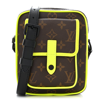 Louis Vuitton Monogram Macassar Christopher Wearable Wallet Fluorescent Yellow 1 of 9