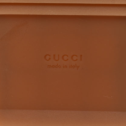 Gucci Canvas GG Monogram Angelina Platform Slide Sandals 36.5 Beige Ruggine 7 of 9