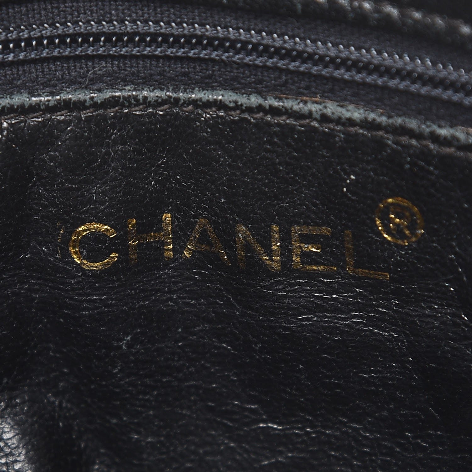 Chanel Lizard Quilted Small Tassel Camera Case Black 5 of 9