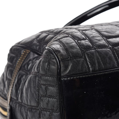 Dolce & Gabbana Calfskin Quilted Miss Marylou Hobo Bag Black 11 of 24