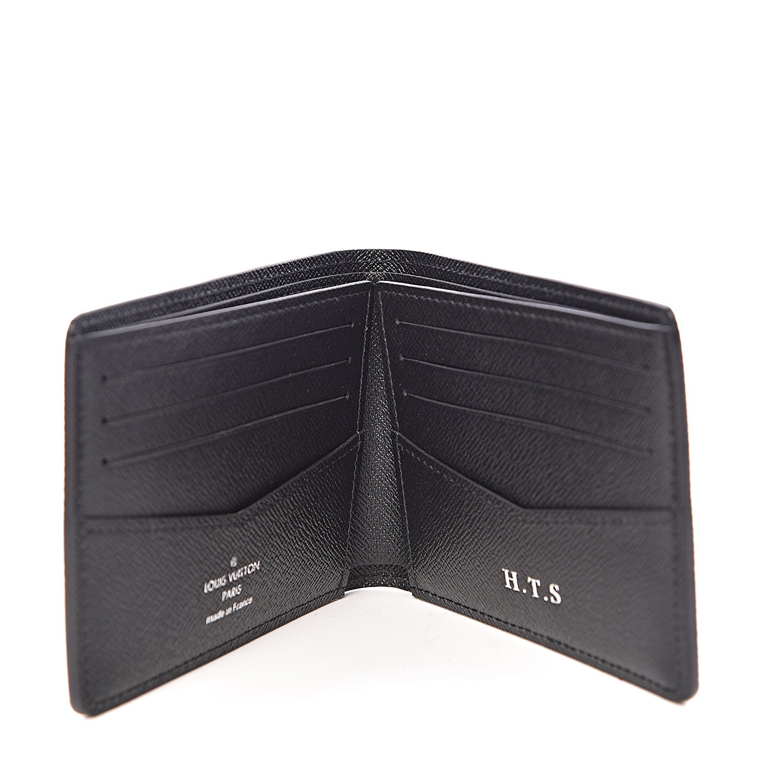 Louis Vuitton Epi Slender Wallet Black 5 of 9