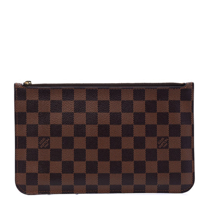 Louis Vuitton Damier Ebene Neverfull MM GM Pochette 1 of 4