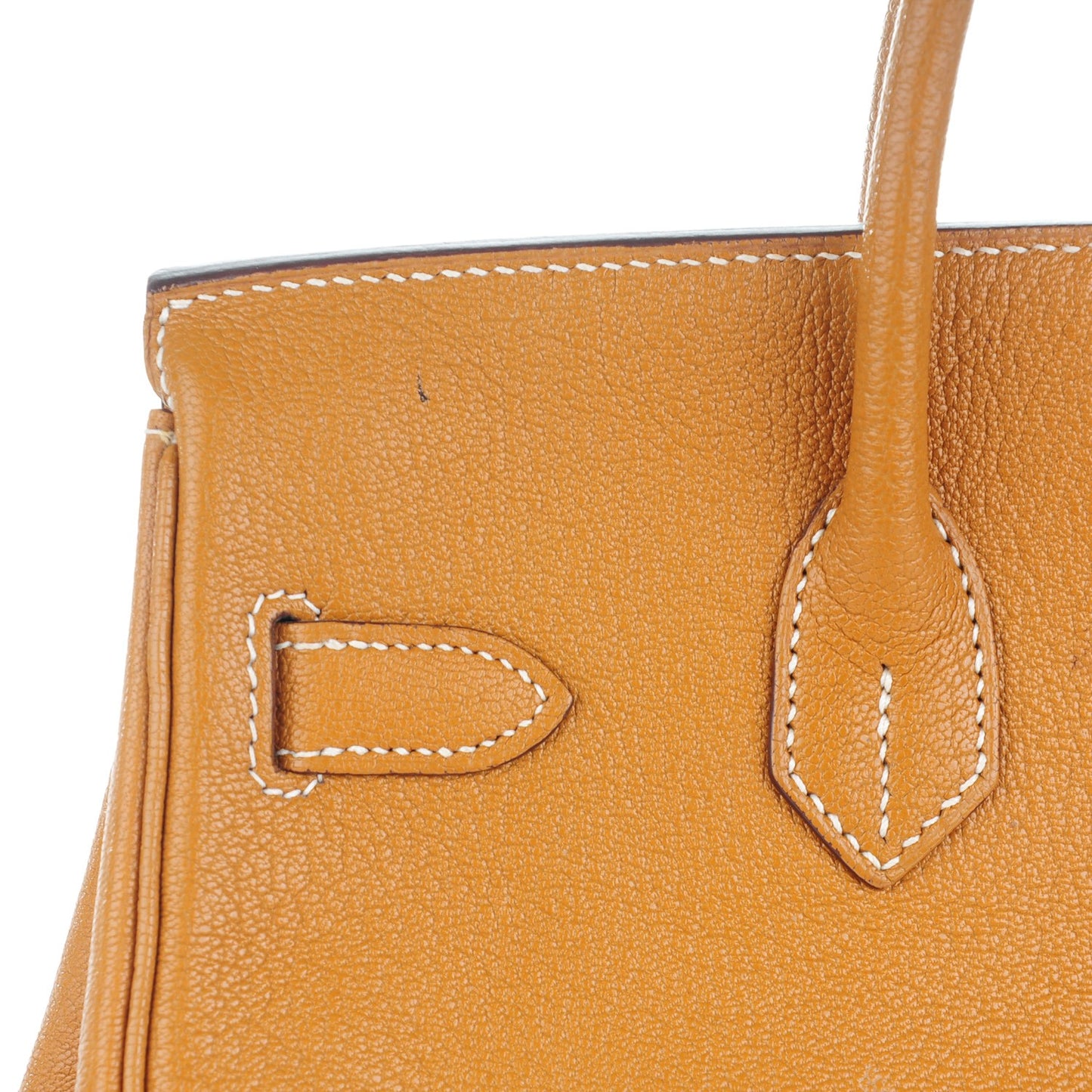 Chevre De Coromandel HAC Birkin 28 Caramel