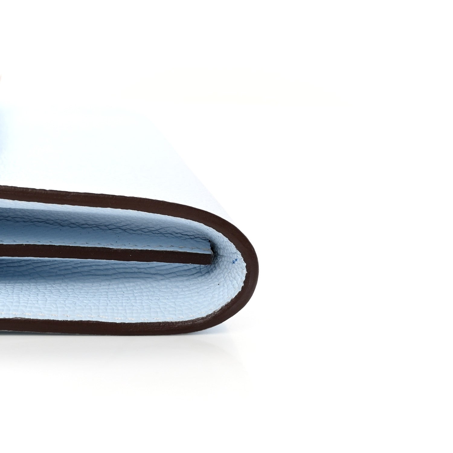 Hermes Epsom Kelly Wallet To Go Bleu Brume 8 of 10