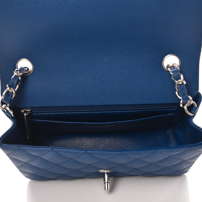 Chanel Caviar Quilted Mini Rectangular Flap Dark Blue 5 of 8