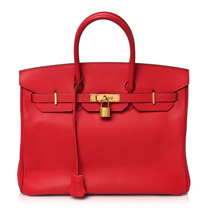 Hermes Epsom Birkin 35 Bougainvillea 1 of 43