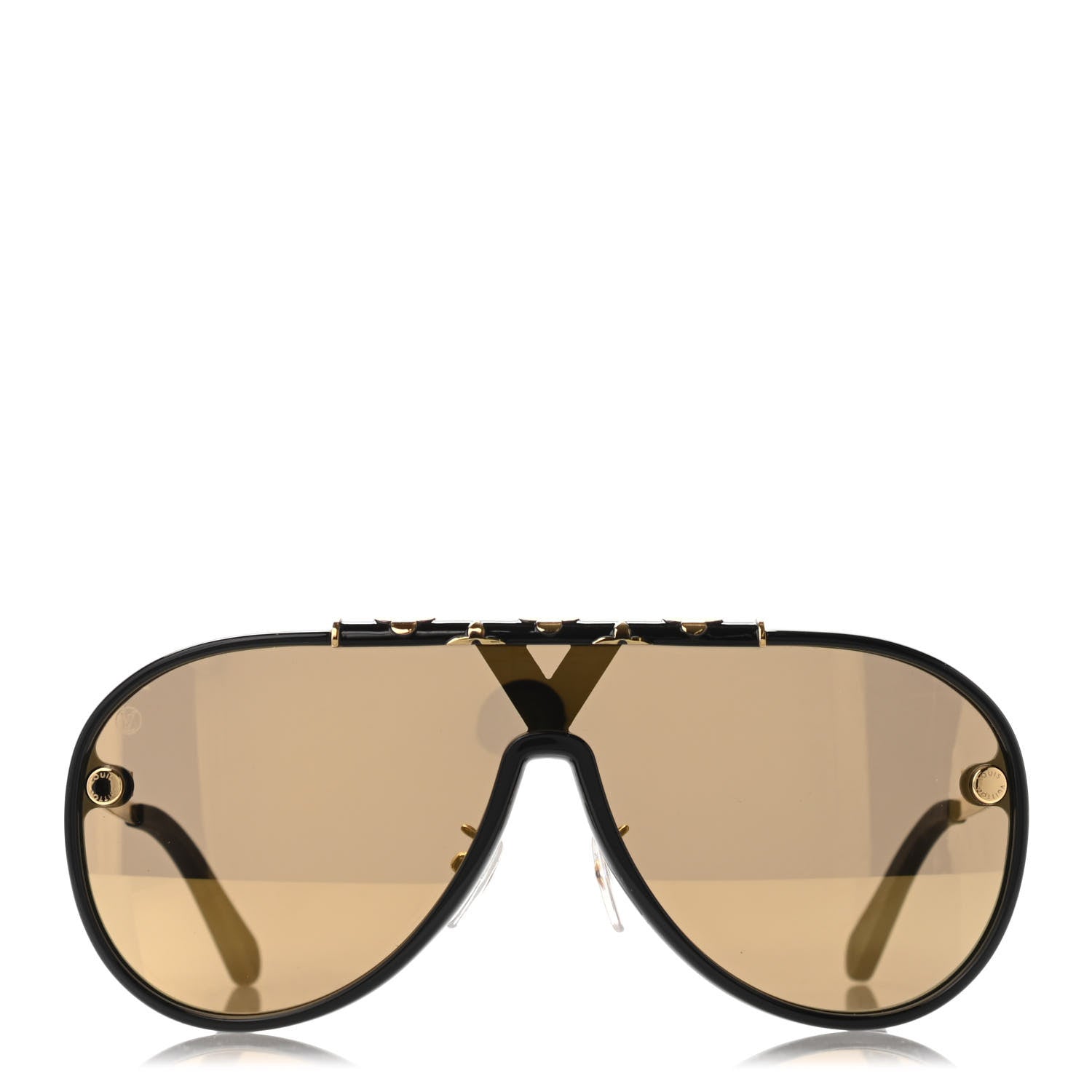 Louis Vuitton Acetate Mascot Sunglasses Z1059W Black 2 of 4