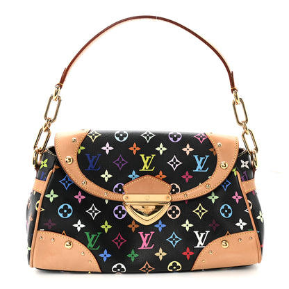 Louis Vuitton Monogram Multicolor Beverly MM Black 1 of 9