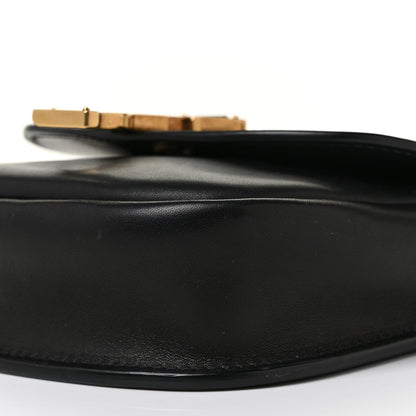 Saint Laurent Smooth Calfskin Mini Classic Monogram Kaia Satchel Black 8 of 9