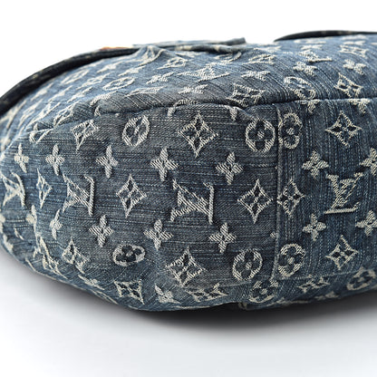 Louis Vuitton Denim Daily GM Gris Blue 9 of 12