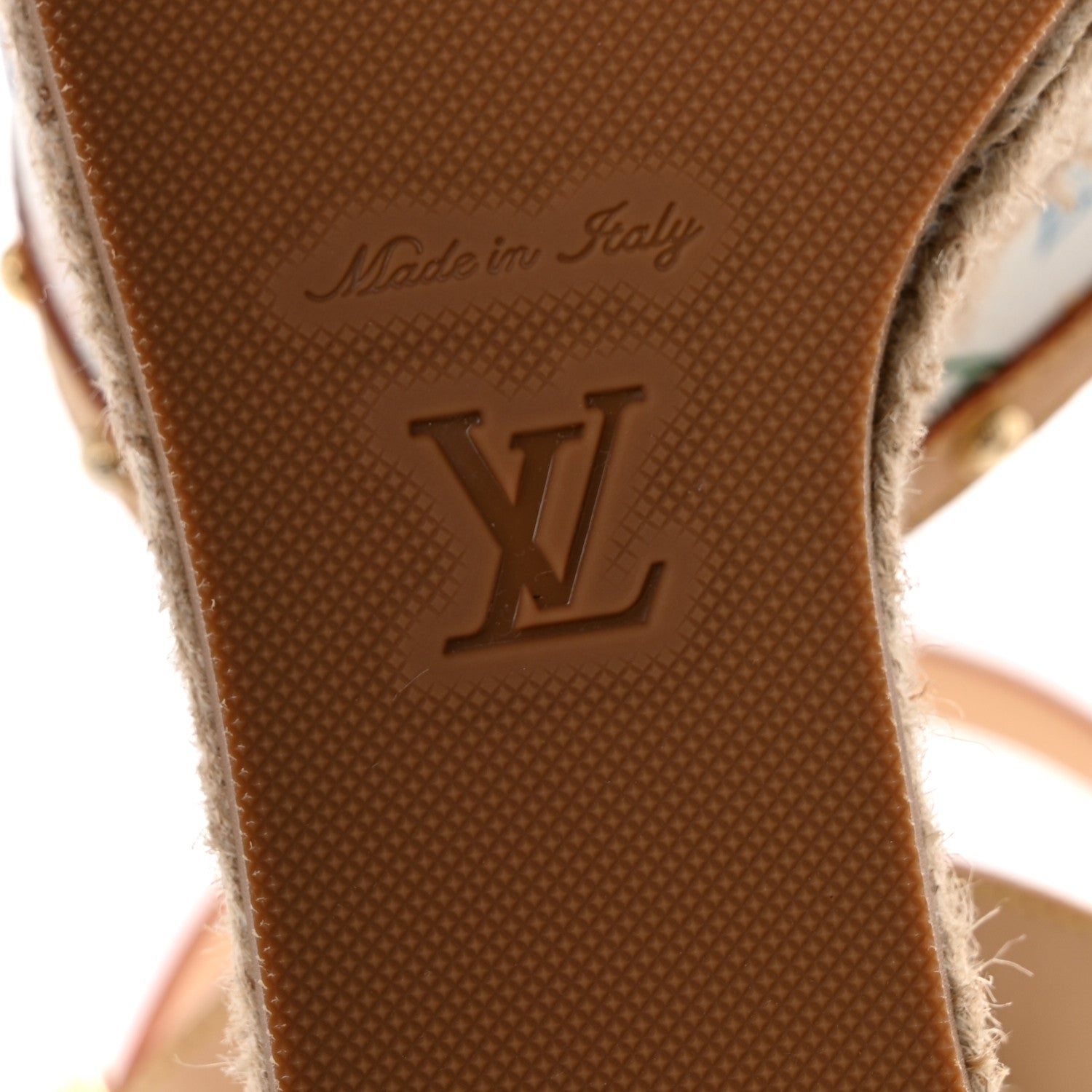 Louis Vuitton LV X TM Monogram Multicolor Helios Wedge Sandals 40