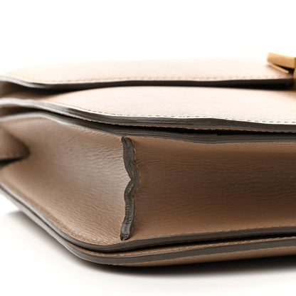 Celine Liege Calfskin Medium Classic Box Flap Bag Taupe 8 of 9