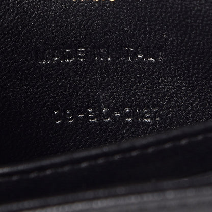 Christian Dior Lambskin Studded Micro Diorama Flap Bag Black 7 of 8
