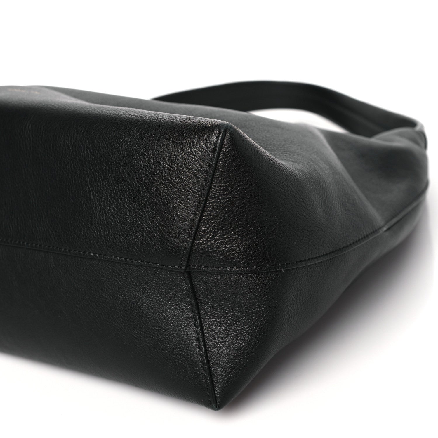Mansur Gavriel Calfskin Candy Hobo Black 9 of 10