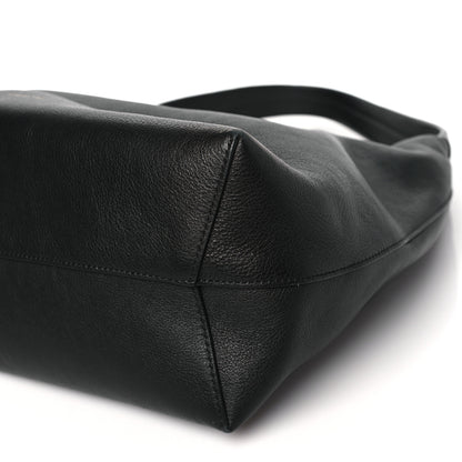 Mansur Gavriel Calfskin Candy Hobo Black 9 of 10