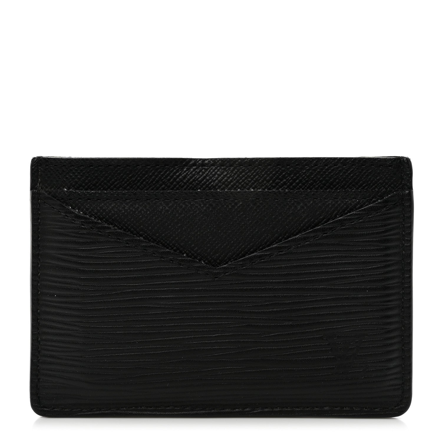 Louis Vuitton Epi Neo Porte-Cartes Card Holder Black 1 of 8