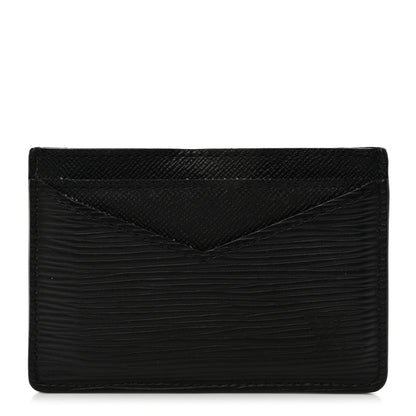 Louis Vuitton Epi Neo Porte-Cartes Card Holder Black 1 of 8