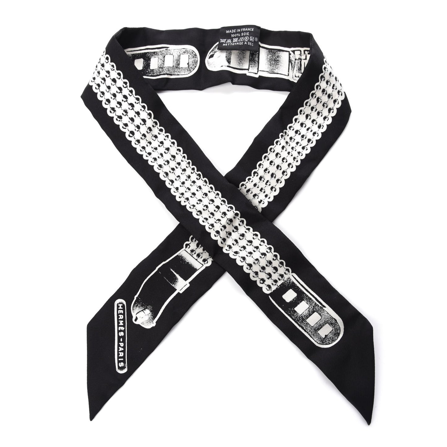 Silk Le Tresor De Medor Twilly Black White