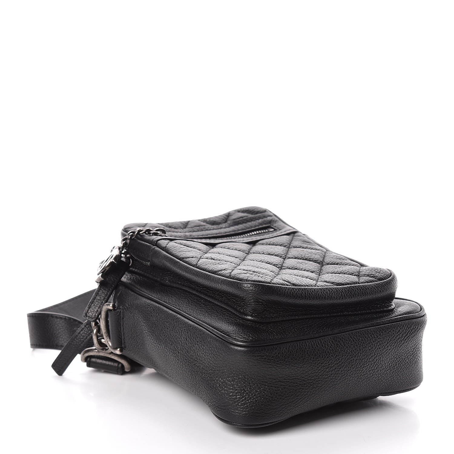Chanel Calfskin Camera Case Black 4 of 10