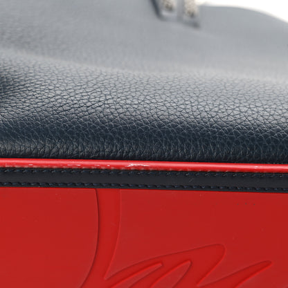 Christian Louboutin Calfskin Spikes East West Cabata Tote Navy 12 of 12