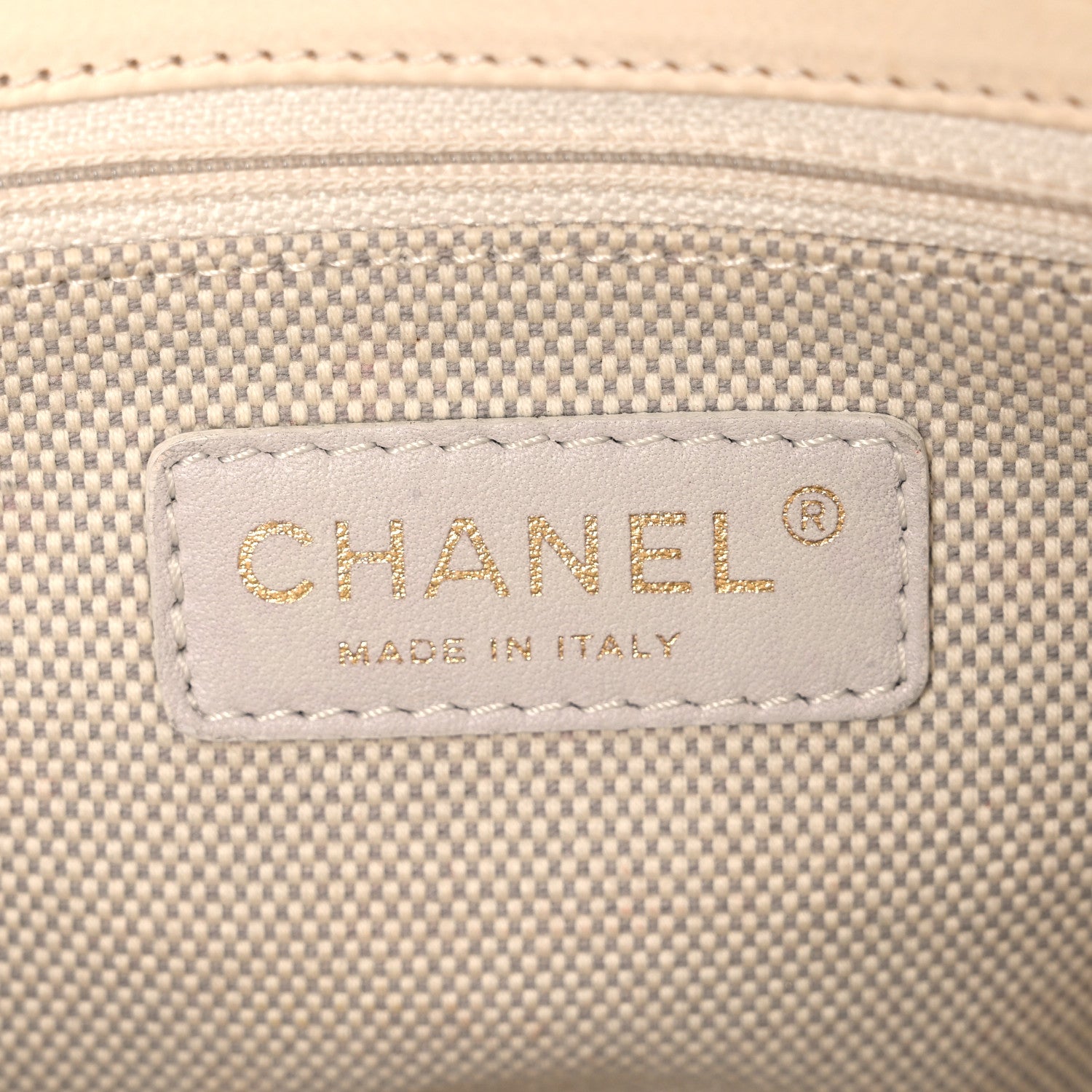 Chanel Calfskin Quilted Retro Chain Flap Dark White 6 of 14