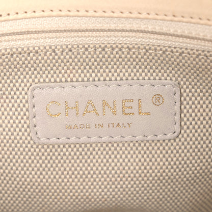 Chanel Calfskin Quilted Retro Chain Flap Dark White 6 of 14